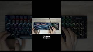 Best mechanical gaming keyboard under Rs 3000 gamingaccessory gaming gamingkeyboard shorts new [upl. by Peedus]