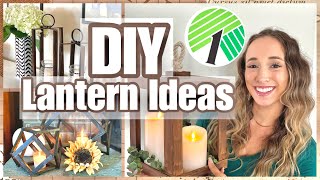 12 CHEAP DOLLAR TREE DIY LANTERN IDEAS THAT LOOK HIGH END [upl. by Chrisse229]