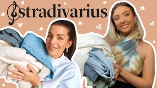 Is Stradivarius better than Zara round 2  TRY ON HAUL  Lottie amp Belle [upl. by Anderea60]