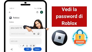 Come vedere la password del tuo account Roblox se lhai dimenticata Conoscere la password di Roblox [upl. by Serena673]