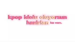 kpop idolu oluyorsun hazirlanğŸ©· babymoster kpop jennie kesfet keÅŸfet [upl. by Mercorr]