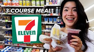 Eating A 3Course Meal At 7Eleven Japan [upl. by Augusto942]