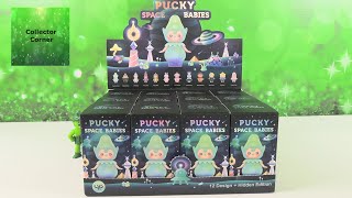 Pucky Space Babies PopMart Blind Box Hidden Edition Figures Unboxing Review  CollectorCorner [upl. by Enecnarf]