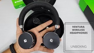 VENTURA Wireless OverEar Stereo Headphones Unboxing amp Review [upl. by Strawn]