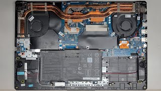 ASUS TUF Gaming F17 FX706H FX706HCBES51 Disassembly RAM SSD Hard Drive Upgrade Battery Replacement [upl. by Claybourne]