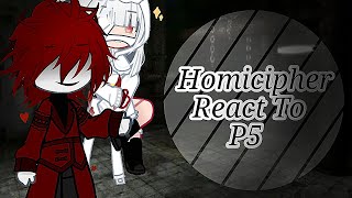 Homicipher React To P5  byme 🇻🇳🇺🇸 [upl. by Llahsram]