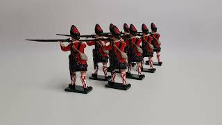 TRADITION OF LONDON FRENCH INDIAN WAR BRITISH GRENADIER COMPANY 42nd HIGHLAND REGIMENT SET 616 [upl. by Newnorb]