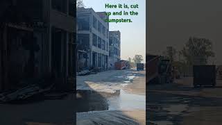 Packard Plant 101124 Update Water Tower Down automobile detroitneighborhoods visitdetroit [upl. by Silado]