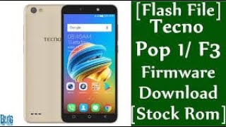 TECNO F3 FLASHING BY FACTORYSIGNED FIRMWARE WITHOUT ANY FLASHING BOX [upl. by Nywg]