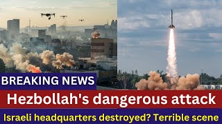 Breaking Hezbollah Strikes Israel  Unprecedented Damage Reported  MHA News [upl. by Meek]