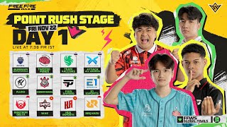 HI FFWS Global Finals 2024  Point Rush Stage Day 1 [upl. by Damalis]