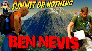 We Did Ben Nevis  Mountain hiking Tourist Route 21718 FULL VIDEO [upl. by Aliled180]