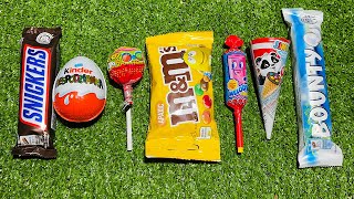 ASMR Popular gummy Candys  lots of colorful rainbow lollipop candy chocolate eat  satisfying video [upl. by Ranie608]