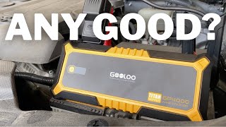 Best Budget Friendly Jump Starter GOOLOO GP4000 Review [upl. by Jori]