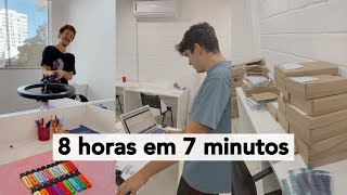 Lojinha da Lívia  8 horas de trabalho em 7 minutos [upl. by Tecu]