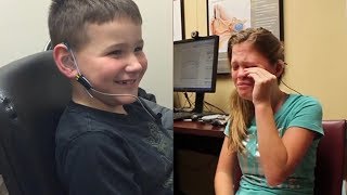 Cochlear Implants  Children Hearing For The First Time EMOTIONAL [upl. by Ennayelhsa]