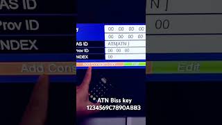 ATN biss key setup on StarSat Receivers [upl. by Oelak]