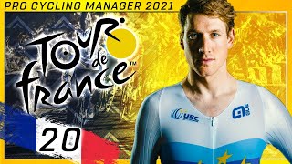 Tour de France 2021  Stage 20  Libourne  Saint Emilion  Pro Cycling Manager 2021 [upl. by Heida312]