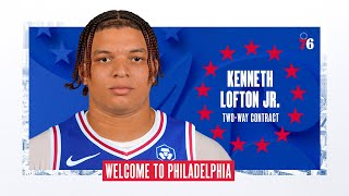 Newest Sixer Kenny Lofton Jr Breakdown [upl. by Okun610]