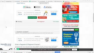 How to check plagiarism online for free  Best free plagiarism checker Online  Duplichecker [upl. by Rosenkrantz]