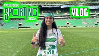 VLOG  Corrida Sporting 2024 [upl. by Zorah]