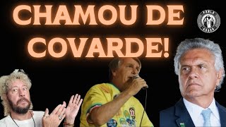 BOLSONARO DETONA CAIADO EM GOIÂNIA quotGOVERNADOR COVARDEquot [upl. by Theadora]