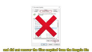 How to restore the empty recycle bin [upl. by Filip487]