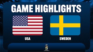 United States vs Sweden  Final  2022 IIHF Ice Hockey U18 World Championship [upl. by Mckenna]