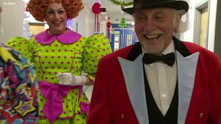 Newcastle panto live streamed to hospitals nationwide  ITV News [upl. by Malley]