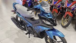 Yamaha 135LC V7 walkaround 2021  Cyan [upl. by Debbra521]