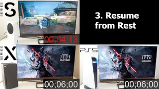 Series S vs Series X vs PS5 Load Times  Star Wars Jedi Fallen Order [upl. by Anhsirk168]