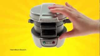 Hamilton Beach Breakfast Sandwich Maker  Teaser [upl. by Amsa]