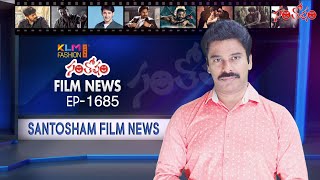 Santosham Film News Episode 1685  Santosham Suresh  Latest film News [upl. by Adnarem291]