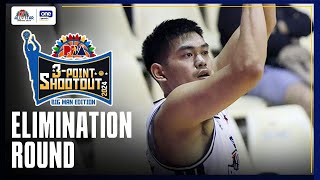 3Point Shootout Big Man Edition ELIMINATION ROUND  2024 PBA ALLSTAR  HIGHLIGHTS [upl. by Lajib]