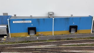 Kit Bashing Walthers HO Scale Lakeville Warehouse [upl. by Mann]