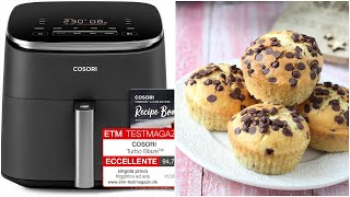 Recensione Friggitrice ad aria COSORI TURBO BLAZE da 6 L  Ricetta Muffin [upl. by Busey]