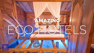 Worlds Best EcoFriendly Hotels  RELAX at these Top 10 Best Ecofriendly Hotels in the World [upl. by Egroej]