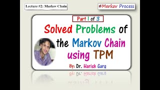 Lecture 2 Solved Problems of the Markov Chain using TRANSITION PROBABILITY MATRIX Part 1 of 3 [upl. by Clorinda418]