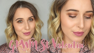 GRWM Saint Valentin  Makeup  Cheveux  Look [upl. by Zampardi778]