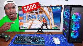 I Built A Pro Gaming Setup For 500 [upl. by Ennoryt]