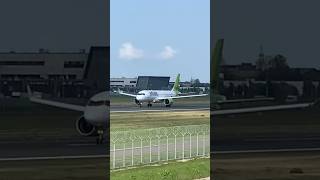 airBaltic A220 taking off [upl. by Coombs660]