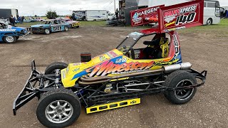 Brisca F2 Heat 2 Skegness Raceway UK Speedweekend Day 2 Saturday 130724 [upl. by Dielu]