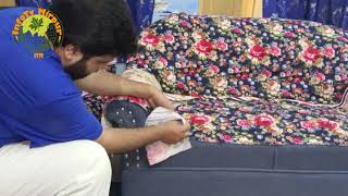 sofa cover new style cutting stitching infotv mirpur  urdu\hindi [upl. by Atsira]