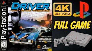 Driver 2  PS1  4K60ᶠᵖˢ UHD🔴  Longplay Walkthrough Playthrough Full Movie Game [upl. by Anaic]