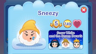 Sneezy Level 5  Snow White and the Seven Dwarfs shorts disneyemojiblitz snowwhite [upl. by Eentruok237]