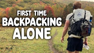 Solo Backpacking for the First Time as a Complete Beginner [upl. by Melgar]