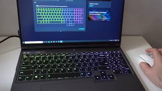 Lenovo Legion 5 Pro Keyboard RGB light customization Fn  Space Bar Lenovo Vantage app [upl. by Hernando]