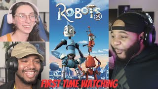 ROBOTS 2005  FIRST TIME WATCHING  MOVIE REACTION [upl. by Wolford265]