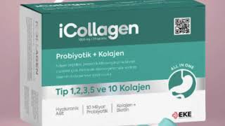 iCollagen KolajenProbiyotik Tablet Nedir Ne İşe Yarar Nasıl Kullanılır ve Kullananların Yorumları [upl. by Anneliese180]