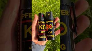 Pfefferspray Test KO Fog 50ml [upl. by Hsitirb]